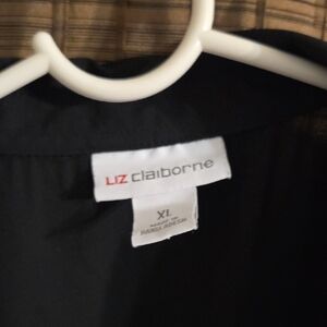 Liz Claiborne Black Blouse XL